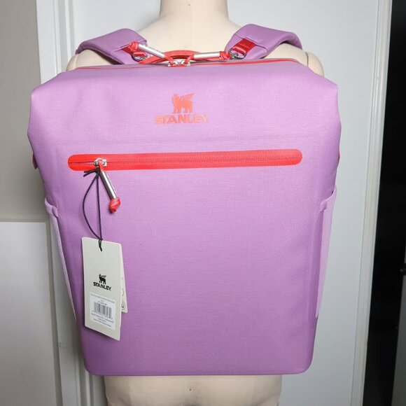 SOLD Stanley The All Day Madeleine Midi Cooler Backpack 20 Can 14.8 QT Lilac - Picture 6 of 8